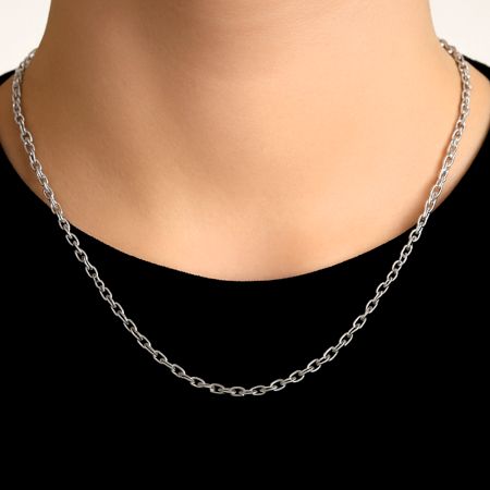 Handcrafted Premium 92.5 Sterling Silver Link Chain